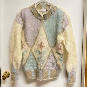 LAUREN HANSEN Hand Knit Sweater M